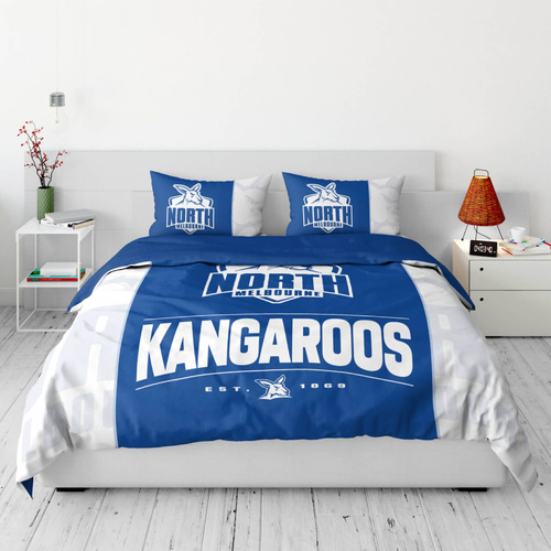North Melbourne Kangaroos King Doona Cover