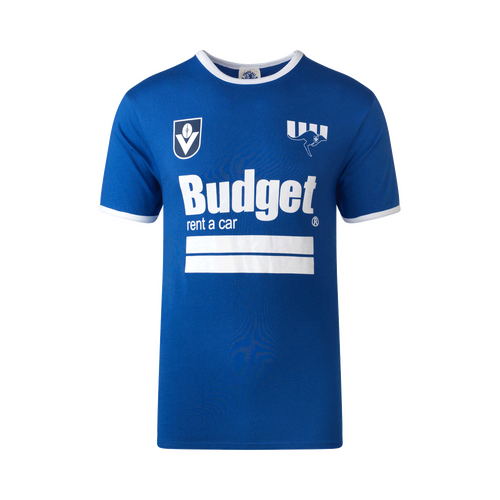 North Melbourne Kangaroos Mens BUDGET Throwback Tee