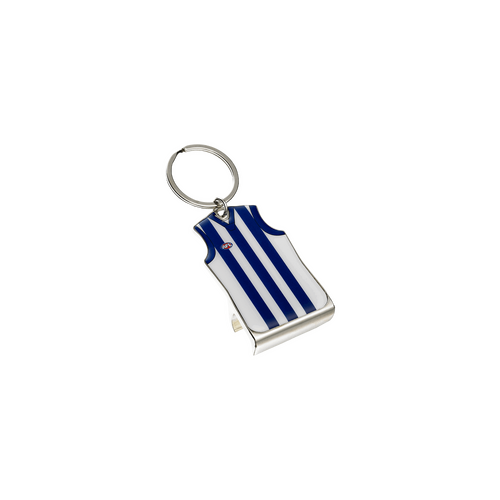 North Melbourne Kangaroos Guernsey Bottle Opener Keyring