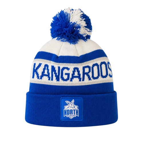 North Melbourne Kangaroos Youths Bar Beanie