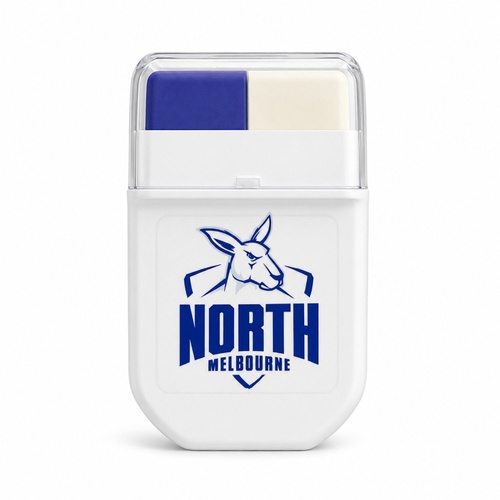 North Melbourne Kangaroos Fanbrush Face Paint