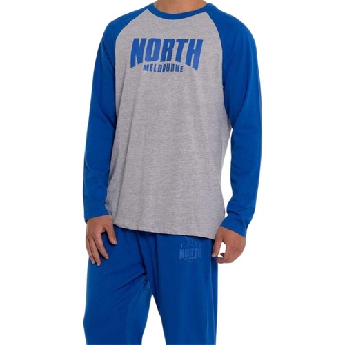 North Melbourne Kangaroos Youths Raglan Cuffed PJ Set