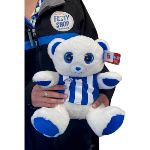 North Melbourne Kangaroos Large 30cm Sparkle Bear