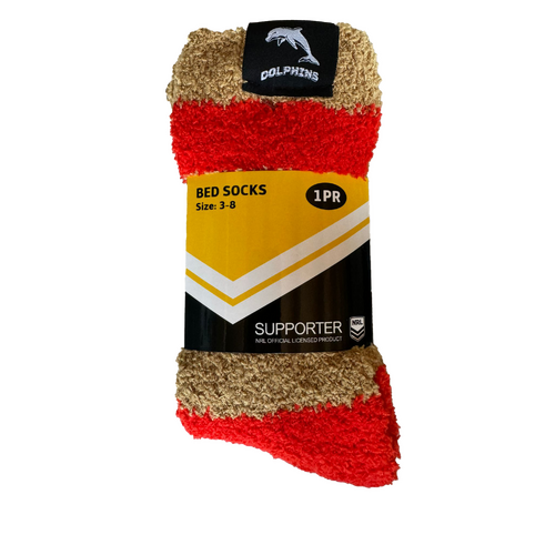 Dolphins NRL Bed Socks