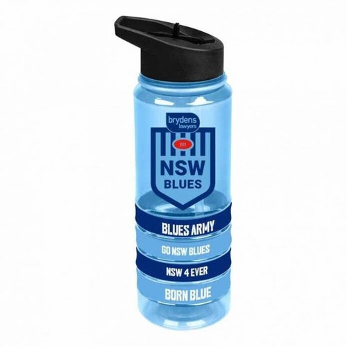 NSW Go Blues Tritan Water Bottle With Bracelets