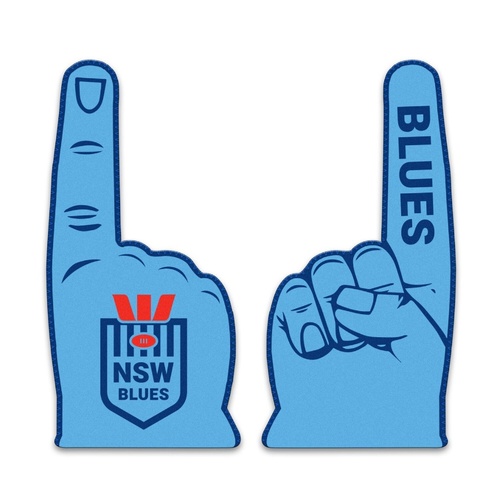 NSW Blues State Of Origin Neoprene Supporter Hand
