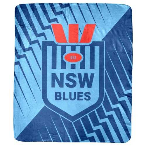 NSW Blues State Of Origin Coral Fleece Rug