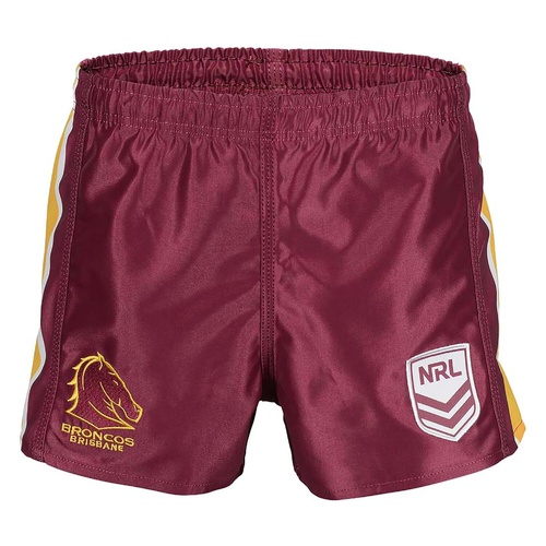 Brisbane Broncos NRL Supporter Shorts