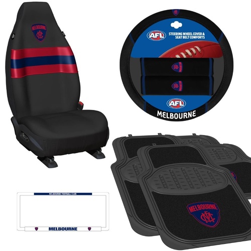 Melbourne Demons Car Accessories Value Pack