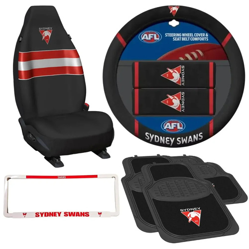 Sydney Swans Car Accessories Value Pack