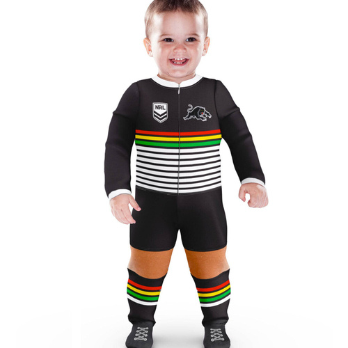 Penrith Panthers Baby Footysuit Onesie