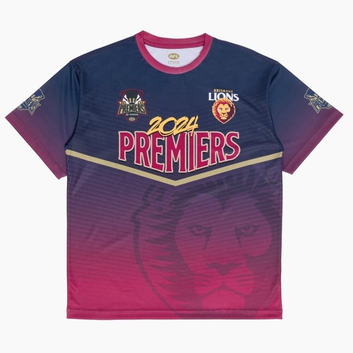 Brisbane Lions 2024 Premiers Mens Sub Tee