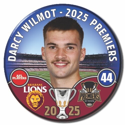 Brisbane Lions 2025 Premiers Badge - WILMOT