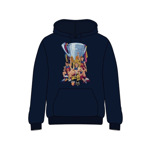 Brisbane Lions 2025 Grange Premiers Cup Adults Hoodie