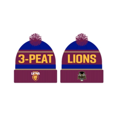 Brisbane Lions 2026 Premiers Beanie