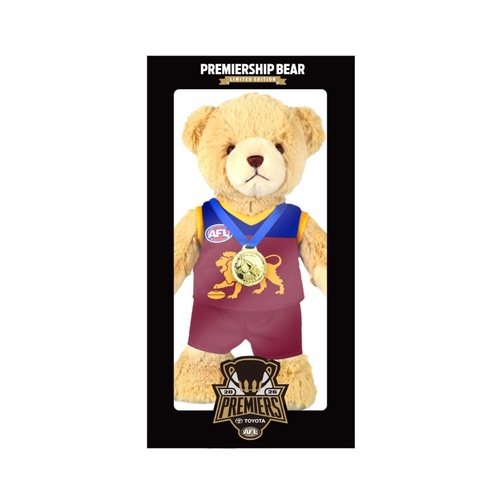 Brisbane Lions 2026 Premiership Bear Boxed