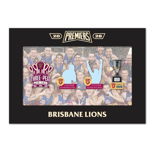 Brisbane Lions 2026 Premiers Boxed Pins Set