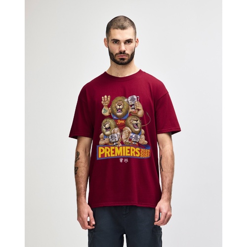 Brisbane Lions 2026 Mark Knight Adults Tee