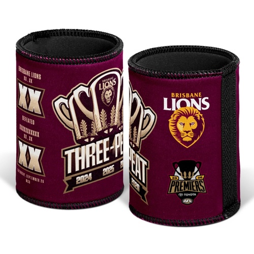 Brisbane Lions 2026 Premiership Score Stubby Holder