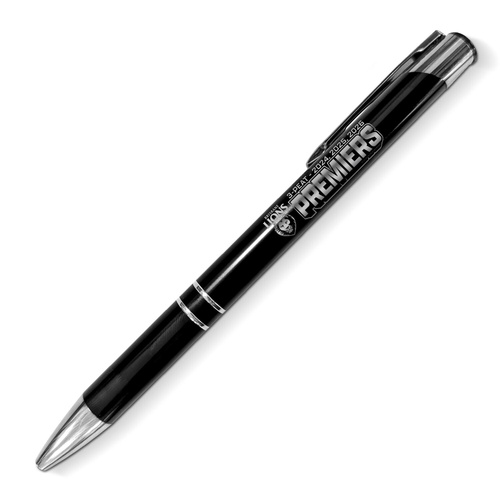Brisbane Lions 2026 Premiership Black Pen