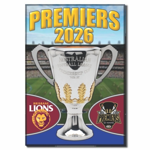 Brisbane Lions 2026 Premiers Magnet