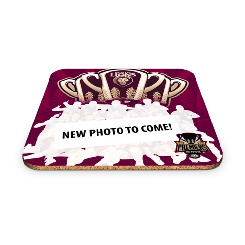 Brisbane Lions 2026 Premiers 4-Pack Coasters