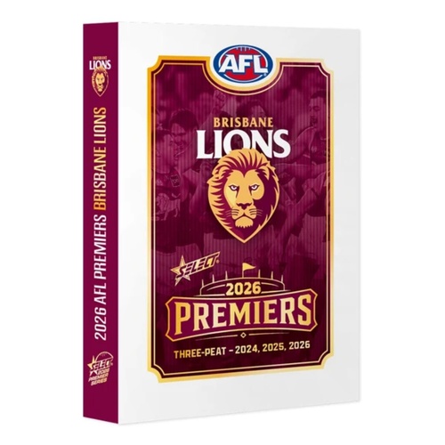 Brisbane Lions 2026 Premiers Select Card Set Limited Edition