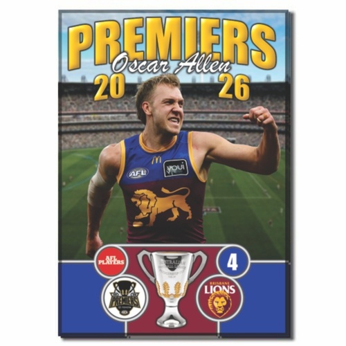 Brisbane Lions 2026 Premiers Magnet - ALLEN