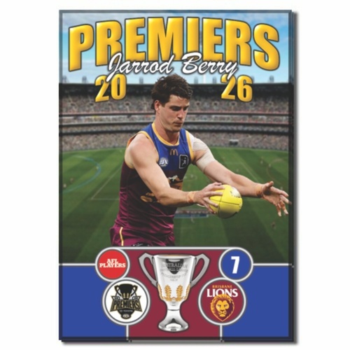 Brisbane Lions 2026 Premiers Magnet - BERRY