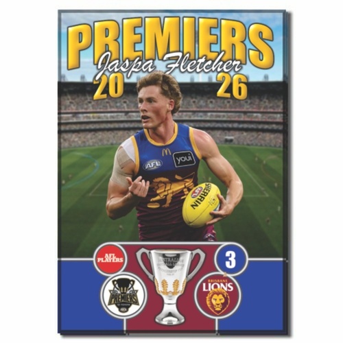 Brisbane Lions 2026 Premiers Magnet - FLETCHER