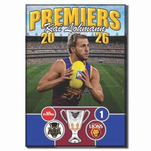 Brisbane Lions 2026 Premiers Magnet - LOHMANN
