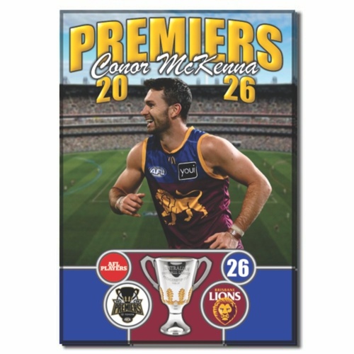 Brisbane Lions 2026 Premiers Magnet - McKENNA