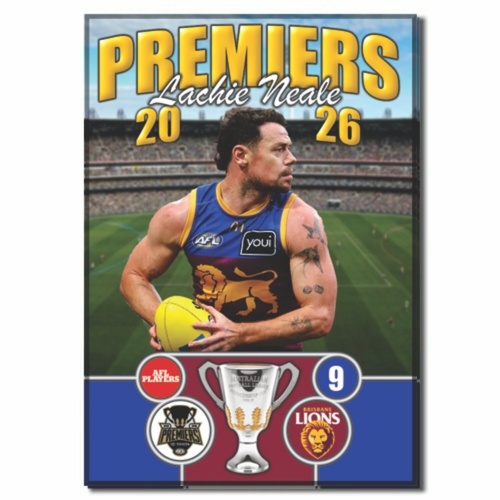 Brisbane Lions 2026 Premiers Magnet - NEALE