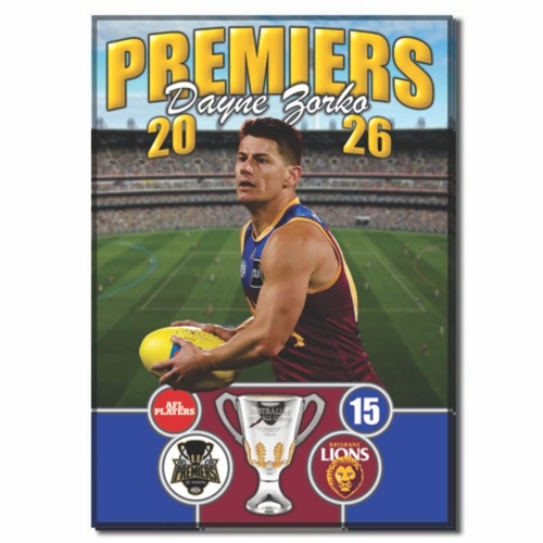 Brisbane Lions 2026 Premiers Magnet - ZORKO