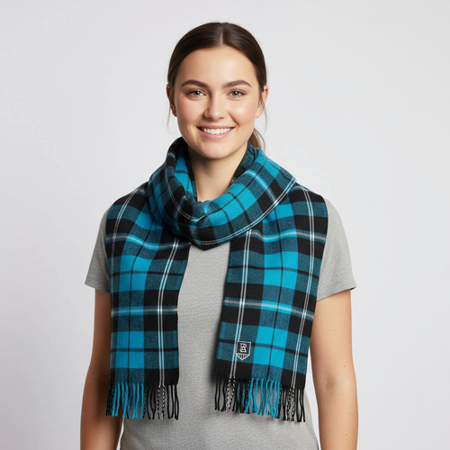 Port Adelaide Power Tartan Scarf