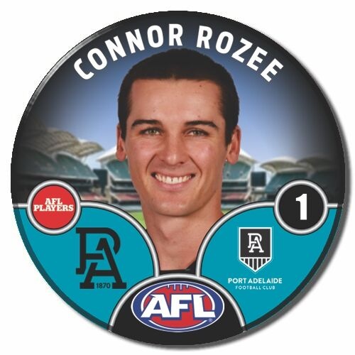 Port Adelaide Power 2025 Player Pin Badge - ROZEE