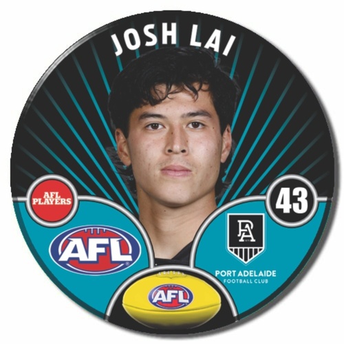 Port Adelaide Power 2026 Player Pin Badge - LAI