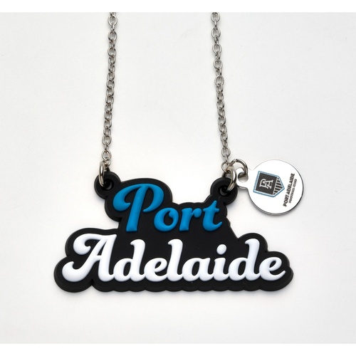 Port Adelaide Power Script Necklace