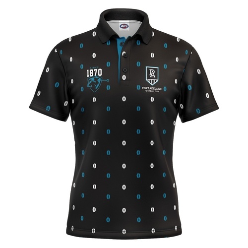 Port Adelaide Power Mulligan Golf Polo