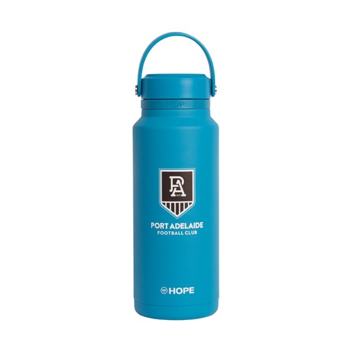 Port Adelaide Power Performance 1 Litre Sports Bottle