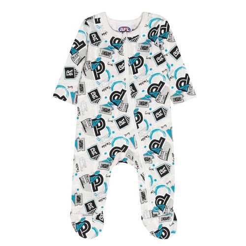 Port Adelaide Power Baby Go Team Onesie
