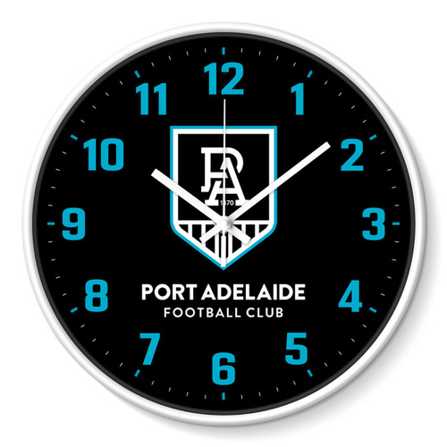 Port Adelaide Power Wall Clock