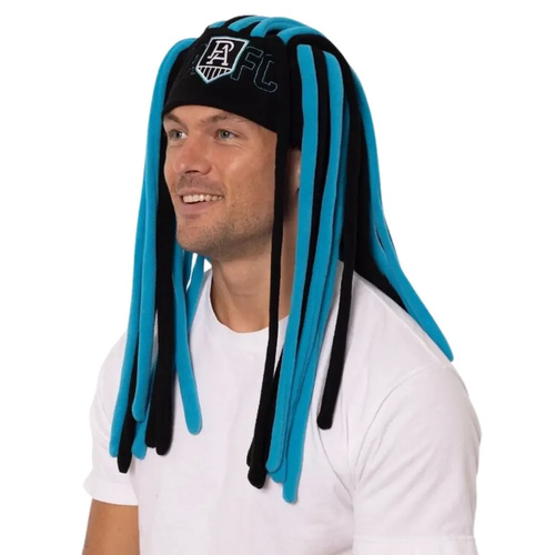 Port Adelaide Power Supporter Dreadlock Beanie