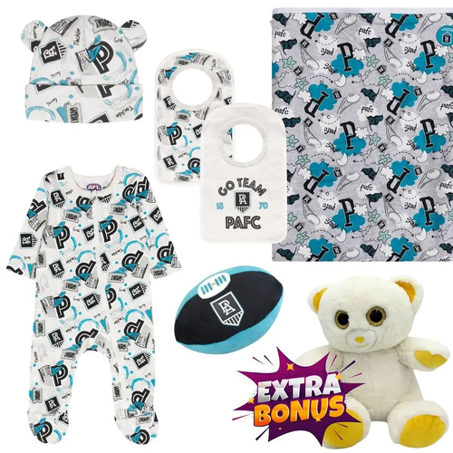 Port Adelaide Power New Baby AFL Gift Pack