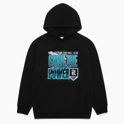Port Adelaide Power Youth Carn Graphic Hood