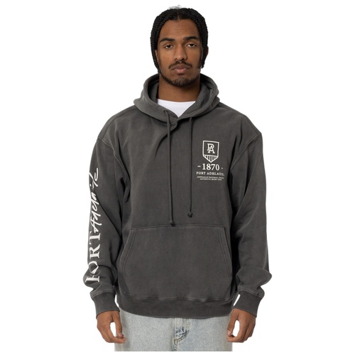 Port Adelaide Power Mens Acid Wash Hoodie
