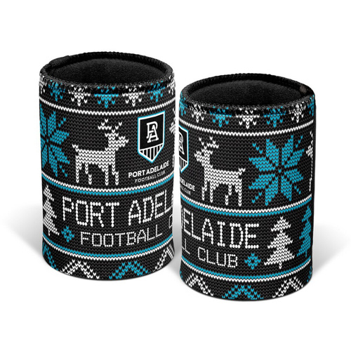 Port Adelaide Power Xmas Stubby Holder