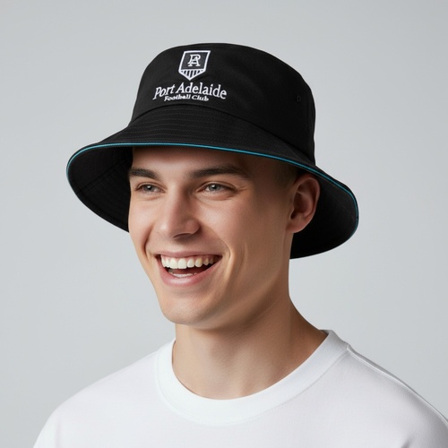 Port Adelaide Power Crest Bucket Hat