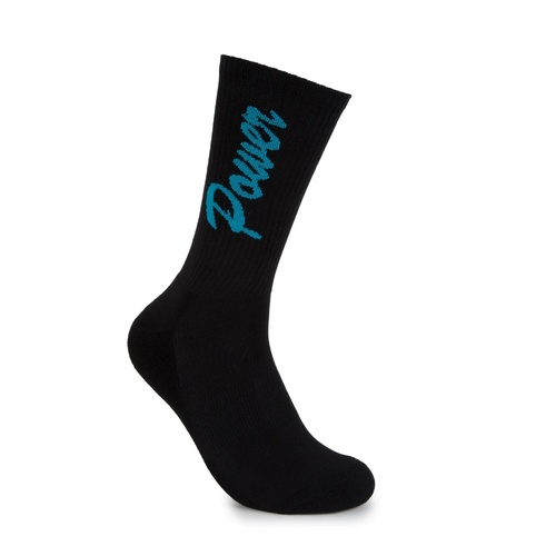 Port Adelaide Power Sneaker Sock 2 Pack