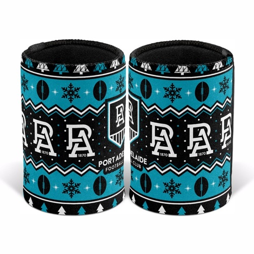 Port Adelaide Power Christmas Stubby Holder